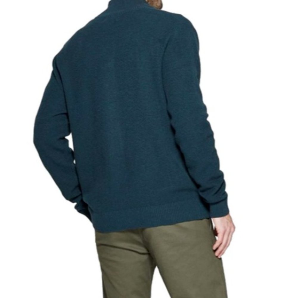 Goodfellow & Co Men's S Green Buttoned Cardigan - Picture 2 of 8